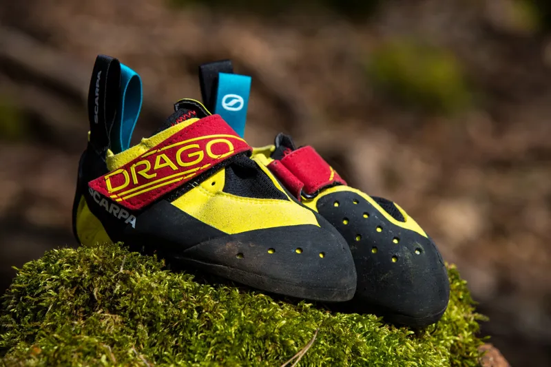 Scarpa Kids Drago Climbing Shoes - Yellow-4